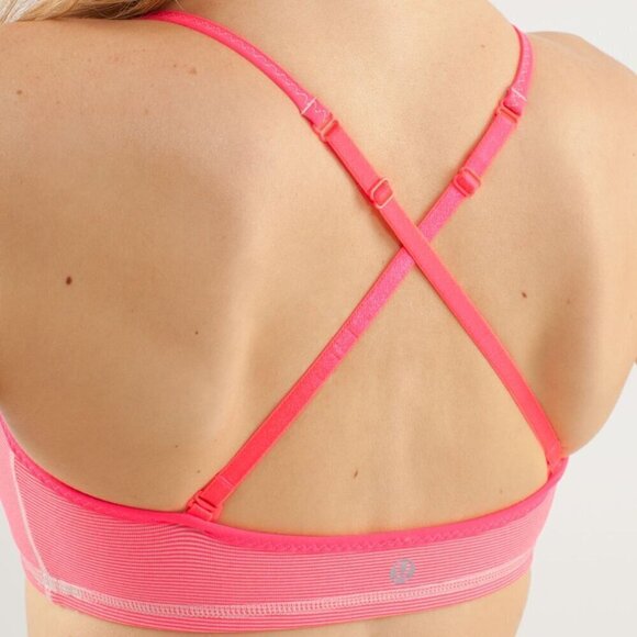 LULULEMON | Daily Convertible Sports Bra Stripes | Sz. 6 - Picture 4 of 11
